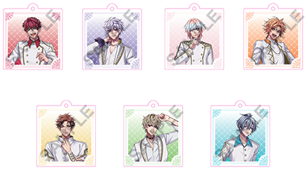 アクリルキーホルダー　1種／全7種（結城日向、高松悠生、相良理央、藤堂暁、橘千紘、麻倉瑛都、宝生湊）